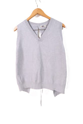 אפודת סריג מעוצבת חדשה באפור- XS-M